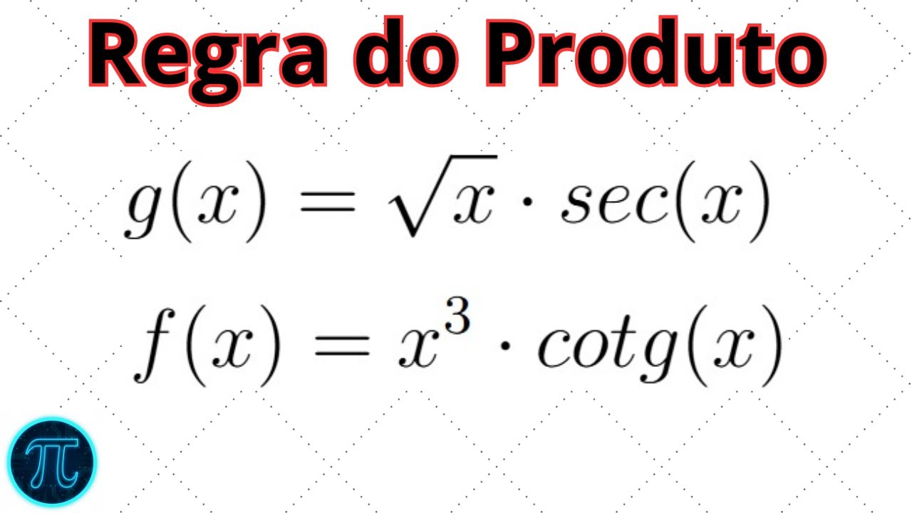 REGRA do PRODUTO para DERIVADAS #derivadas #cálculo #matemáticaemvídeos