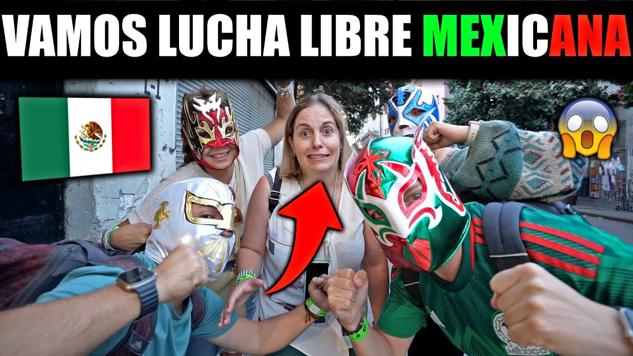 ESPAÑOLES VISITAN LA LUCHA LIBRE MEXICANA POR PRIMERA VEZ **NUNCA VIMOS NADA IGUAL**