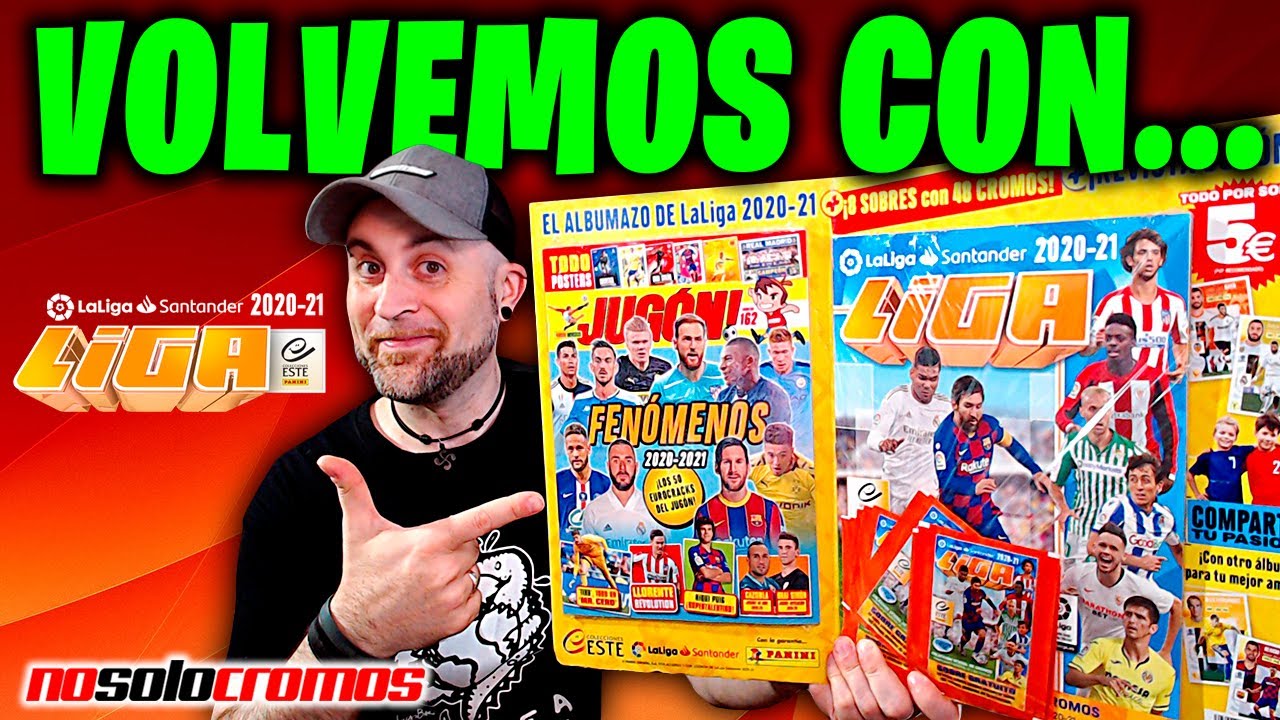 🔥 VOLVEMOS con LIGA ESTE 2020-21 Panini | UNBOXING y APERTURA COMPLETA | NO SOLO CROMOS