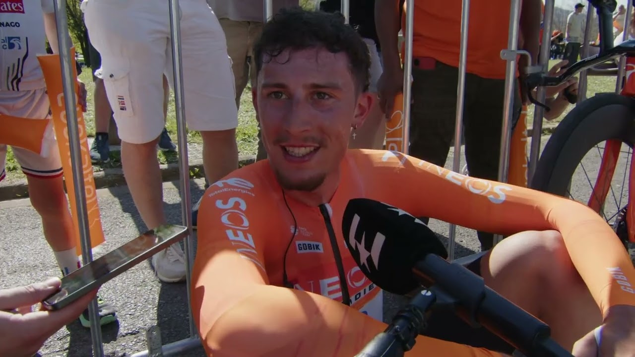 K&eacute;vin Vauquelin - Interview &agrave; l'arriv&eacute;e - Etape 1 - Itzulia Basque Country 2026