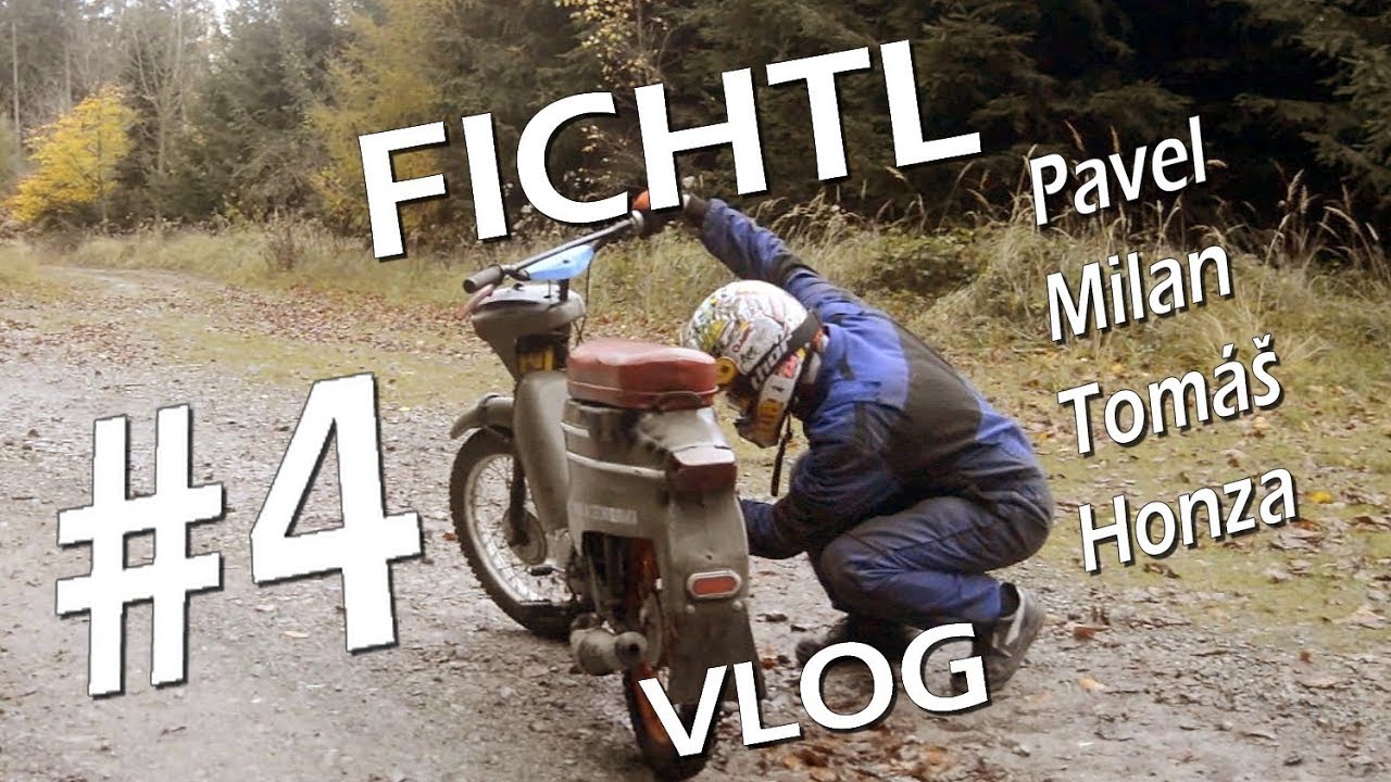 Fichtl VLOG #4 | Dokončení závoďáku, zákulisí natáčení /w Pavel, Tom, Milan | JAWA 50 | MüllerTV