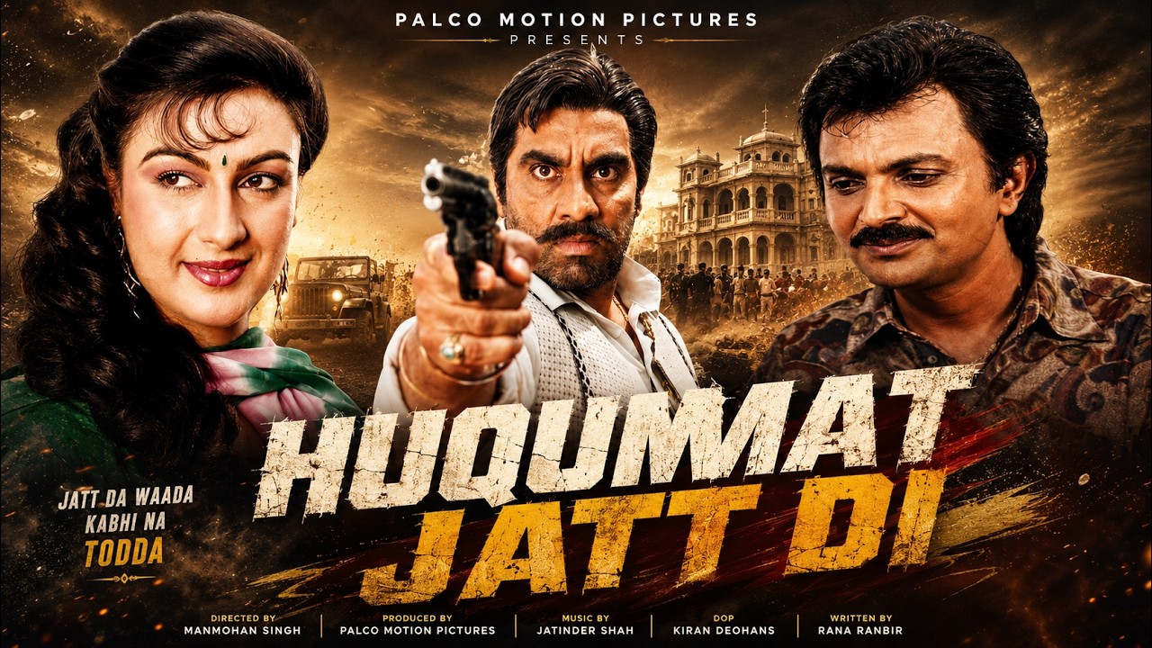 HUQUMAT JATT DI | Superhit Punjabi Movie | Shashi Puri, Daljeet Kaur & Deep Dhillon | Palco Video