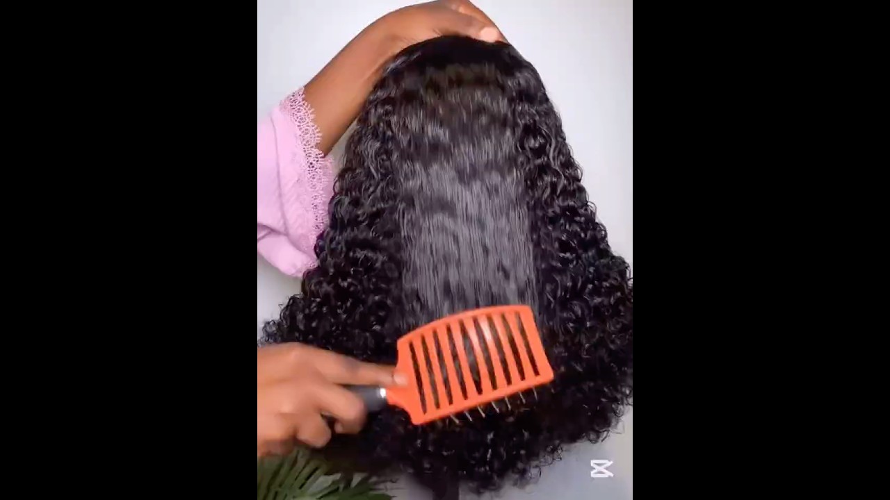 Here&rsquo;s how I wash my curly wig at home using @tresemme  #curlyhair