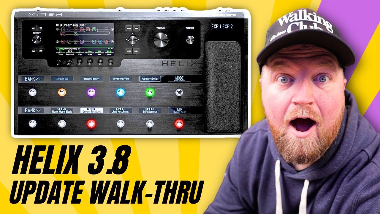 HELIX 3.8 Update Preset Builds and Sounds