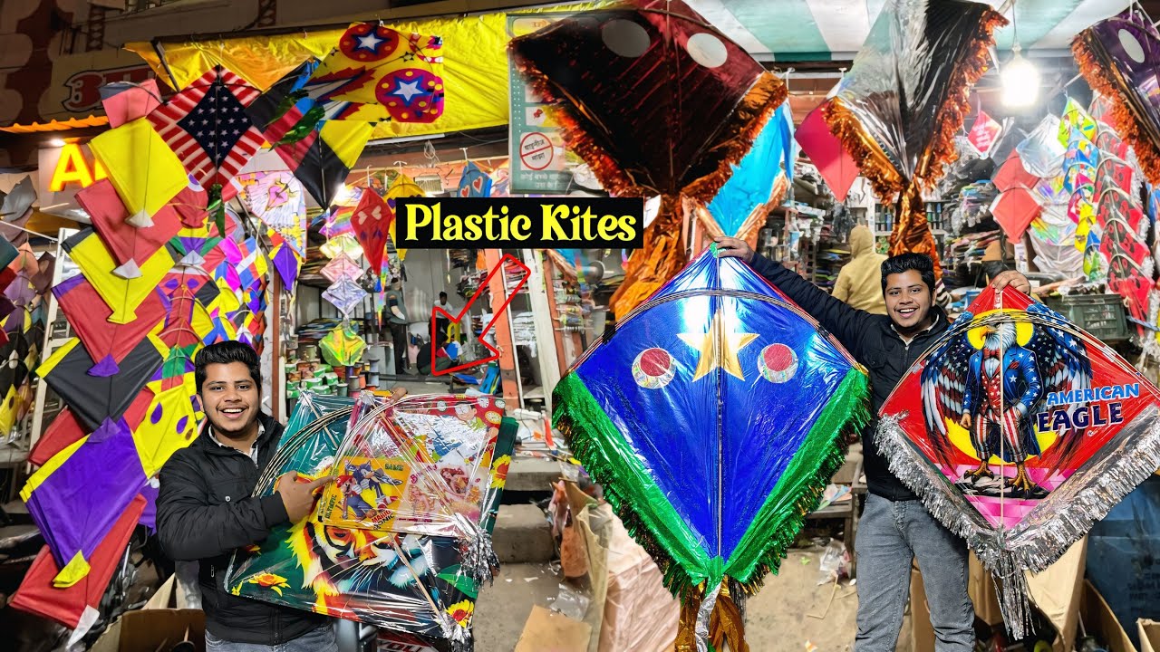 Biggest Wholesale Kite Shop In Ujjain @jay creation vlogs