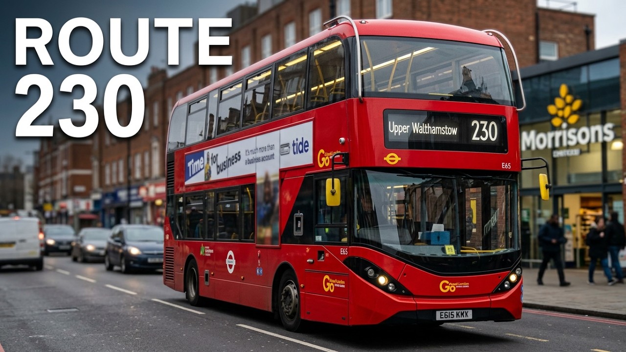 London bus Route 230 From Wood Green to Upper Walthamstow
