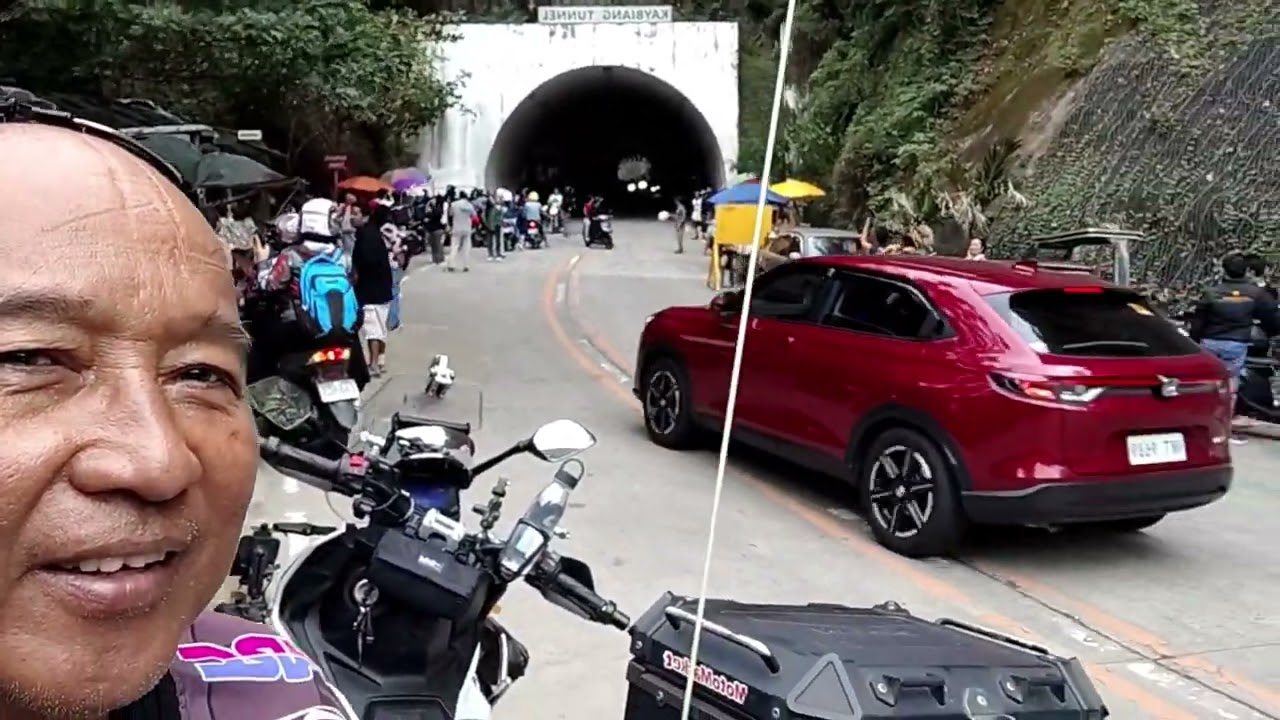 Kaybiang tunnel 2026 dinudumog parin Ng mga riders at tourista.