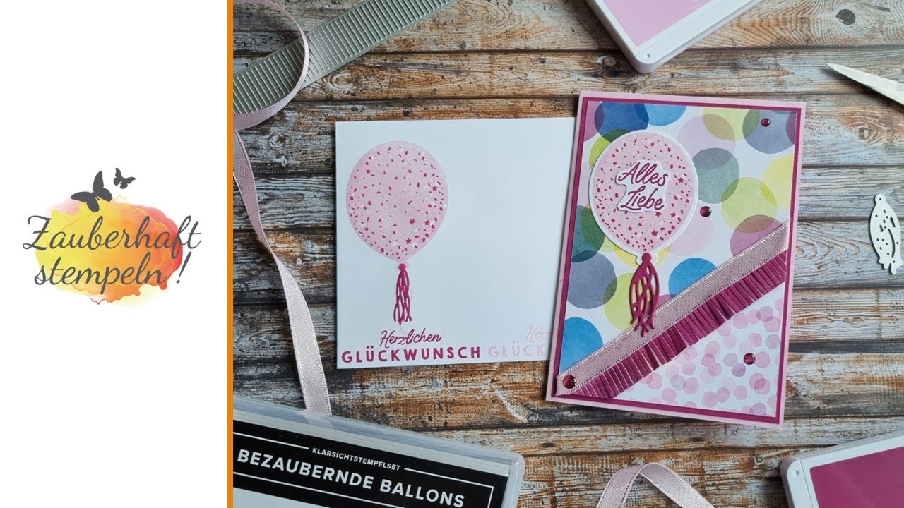 Hidden Flap Card | BEZAUBERND BUNT | 4 Inspirationen | BONUSTAGE | Stampin' Up | Tutorial | A6 Karte
