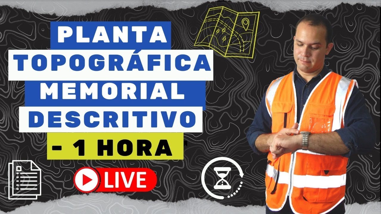 Planta Topográfica e Memorial Descritivo em menos de 1 hora