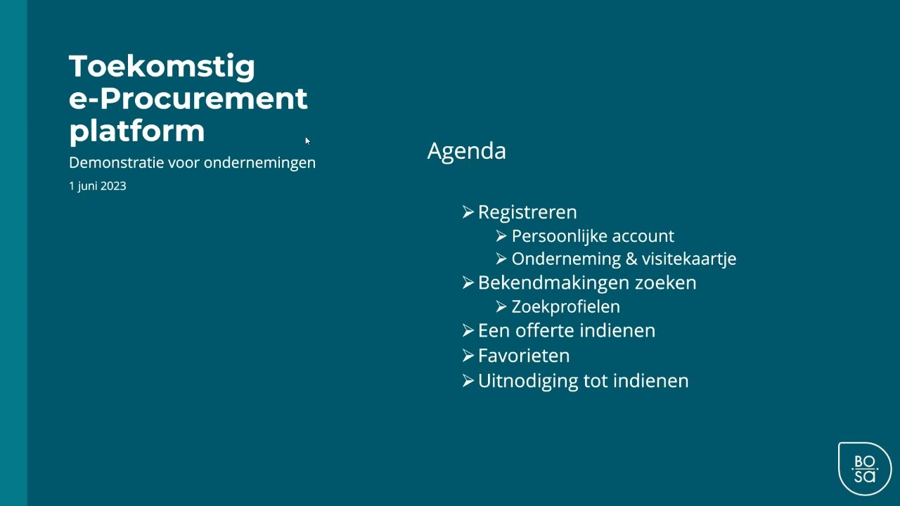 E-Procurement: hoe het platform gebruiken als ondernemer?