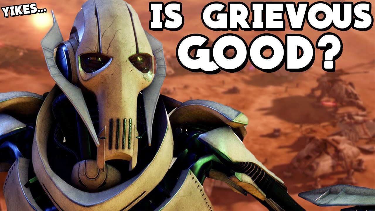 Star Wars Battlefront 2 - Is General Grievous a Good Hero? Clone Wars DLC Gameplay!