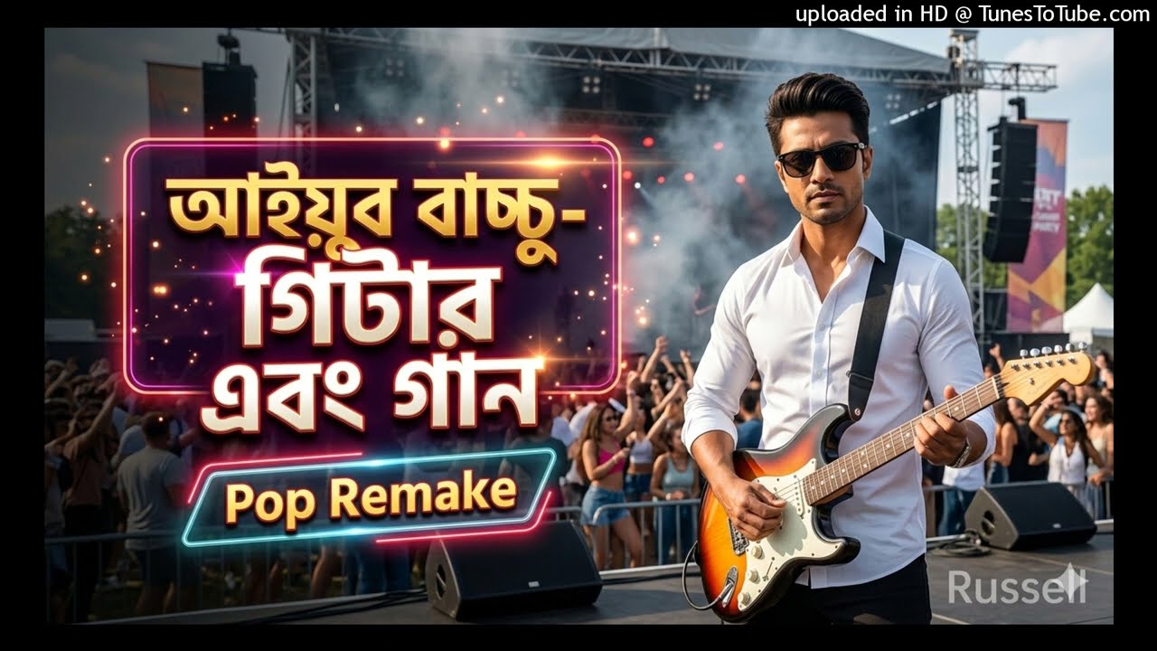 Guitar Ebong Gaan | কোনদিন এই গিটারের ধ্বনি | Bangla Songs | Ayub Bachchu | LRB