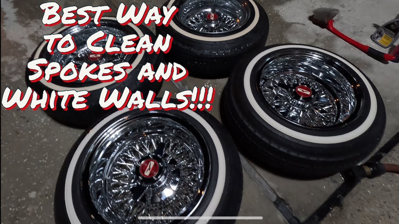 How to Clean Wire Wheels and White Walls
