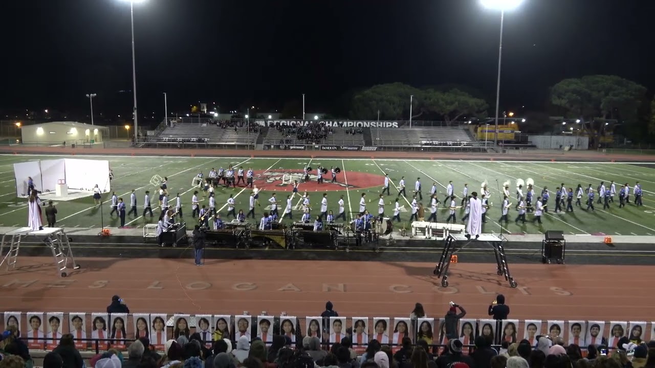 Oak Ridge High School Marching Band of El Dorado Hills, CA at 2024 WBA Regional Championships