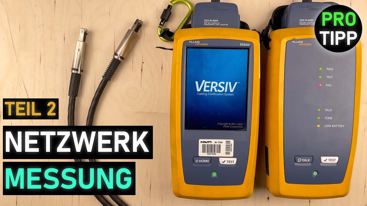 Netzwerk Messung Teil 2 - Fluke Networks DSX-5000