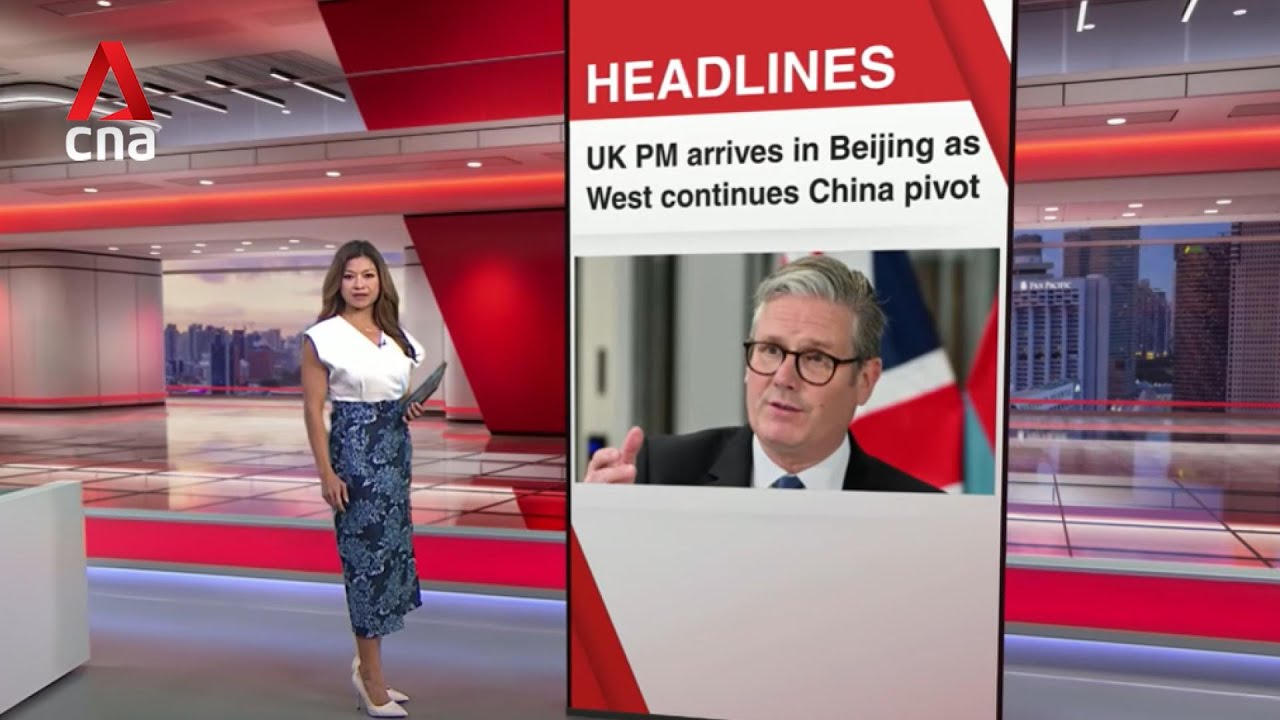 British PM Starmer seeks to reset ties during three-day visit to China | East Asia Tonight (Jan 28)