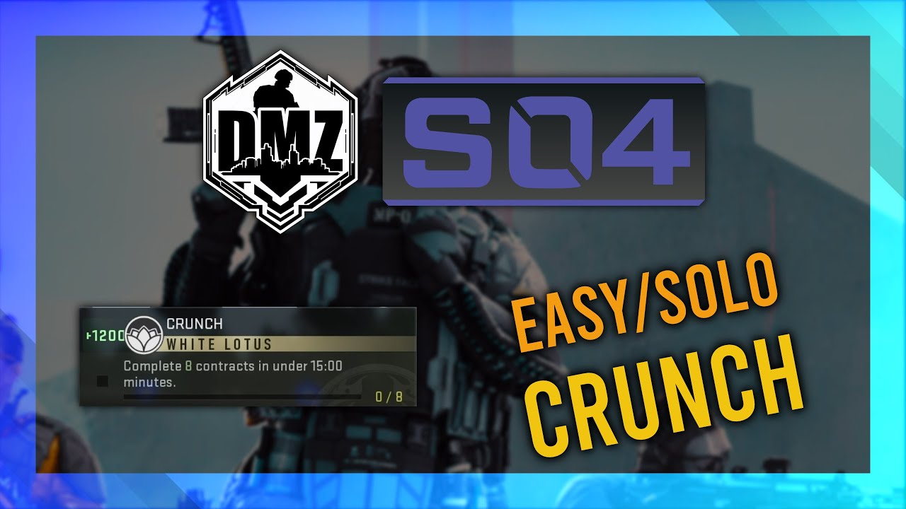 Crunch (White Lotus) GUIDE | DMZ Season 4 Mission Guide | Vondel Guide