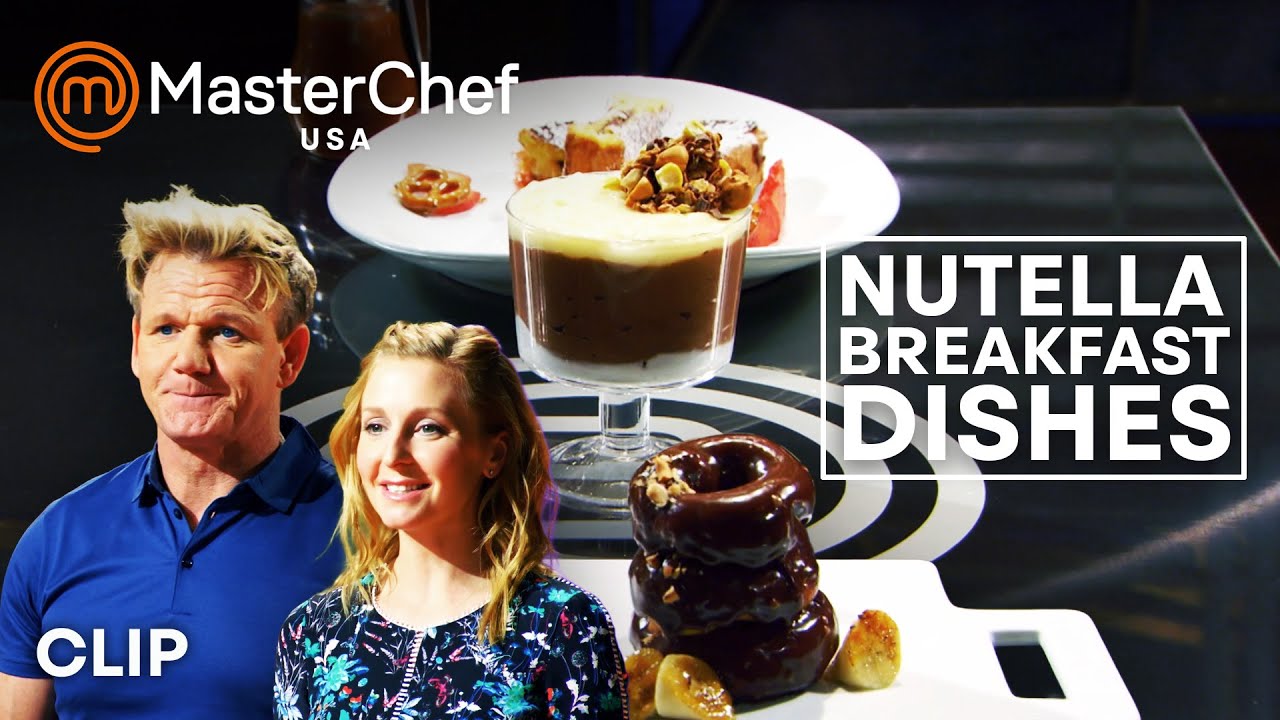 Christina Tosi Cooks A Trio Of Nutella Breakfast Dishes | MasterChef USA | MasterChef World