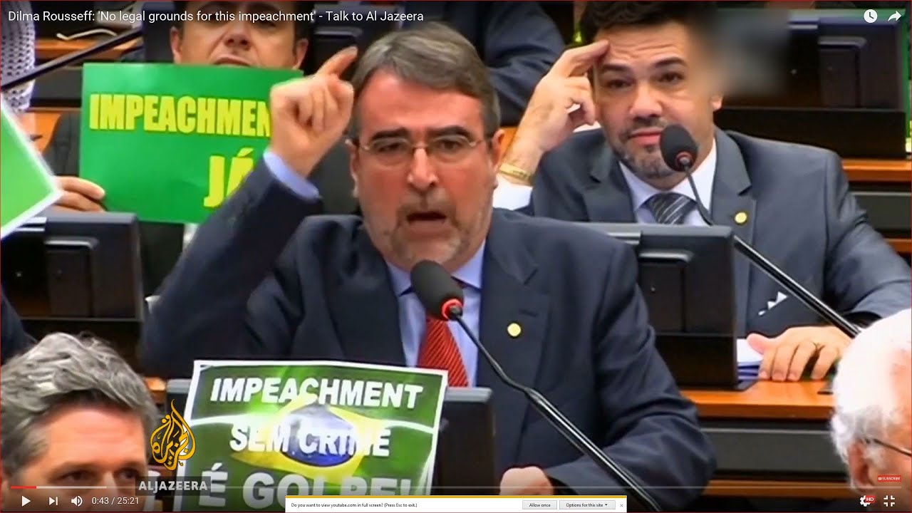 Dilma Rousseff: 'No legal grounds for this impeachment' - Talk to Al Jazeera
