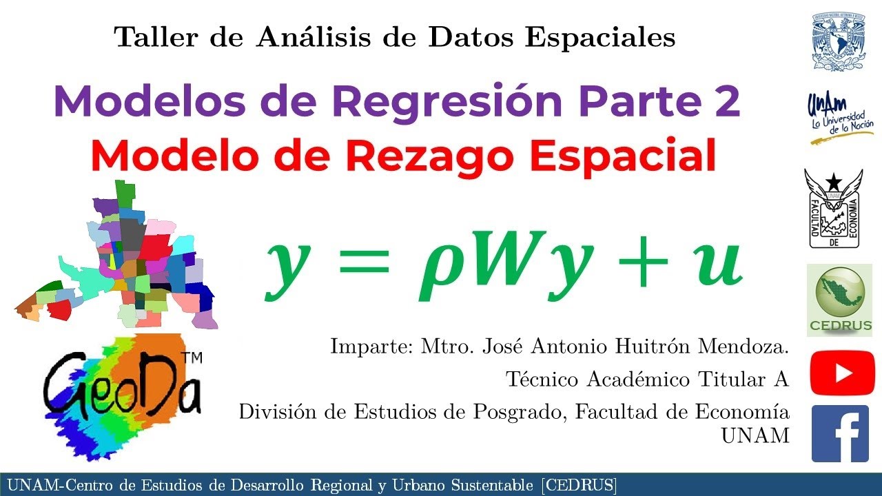 Taller de Análisis de Datos Espaciales. Modelo de Rezago Espacial con GeoDa