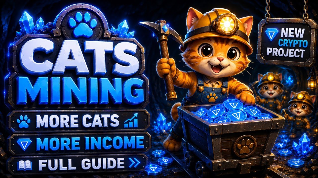 CATS MINING &ndash; The Project Pays! New Crypto Project | Earn TON Every 24H (Full Guide)