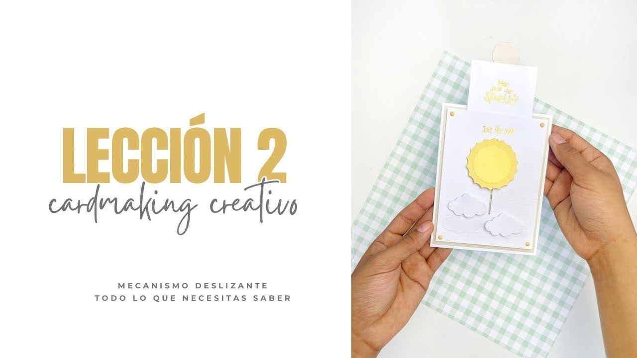 Cómo hacer una tarjeta que se desliza | Principios básicos | Lección 2/3