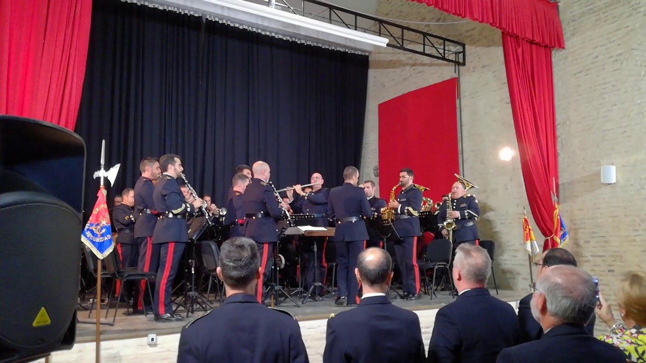 Banderita. Unidad de música del tercio del sur de Infantería de Marina de San Fernando