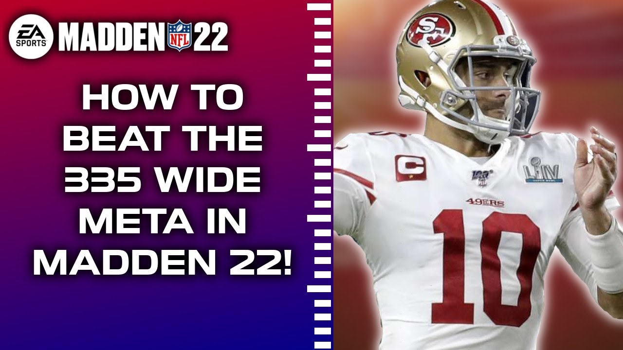 HOW TO BEAT 335 Wide! Madden 22 Tips!