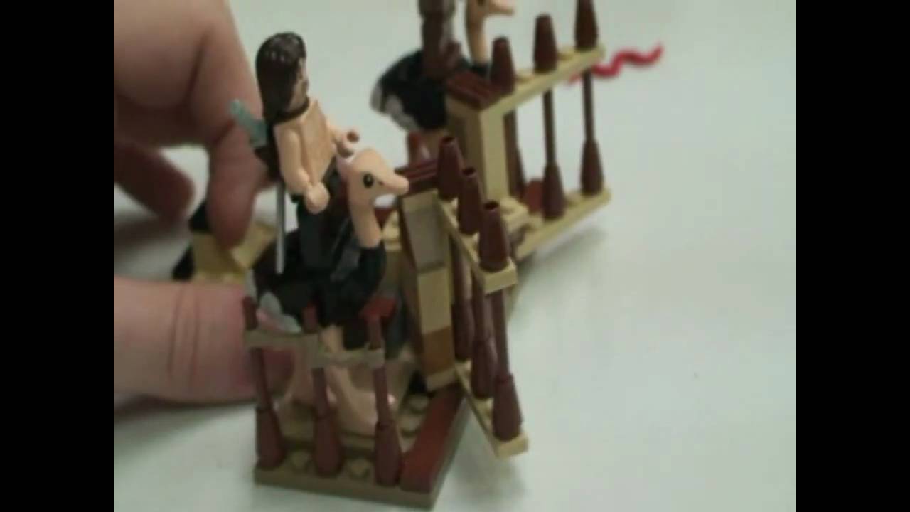 2010 Lego Prince of Persia Sands of Time: (7570) The Ostrich Race Review