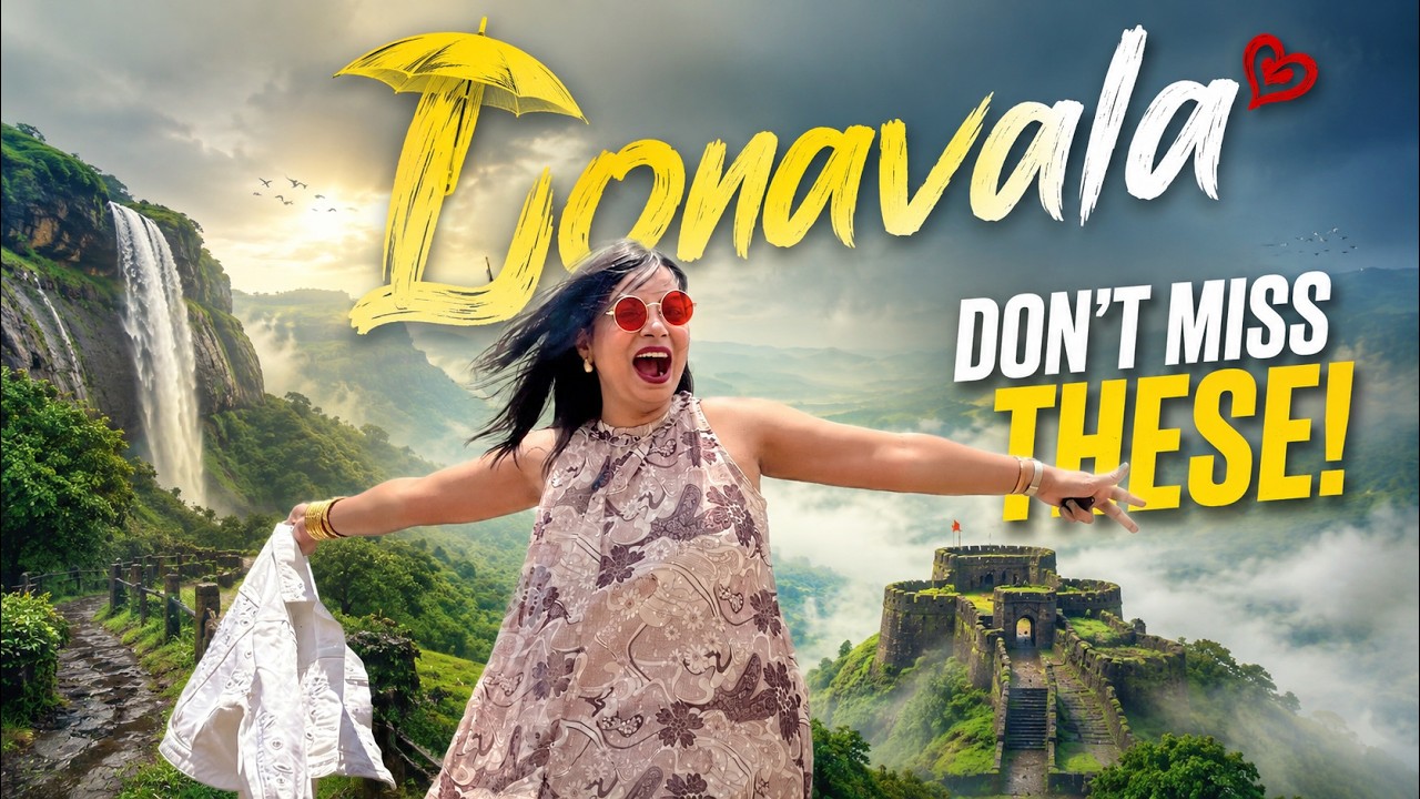 10 Best Places to Visit in  Lonavala Khandala | Lonavala Tourist places in Monsoon | #lonavala