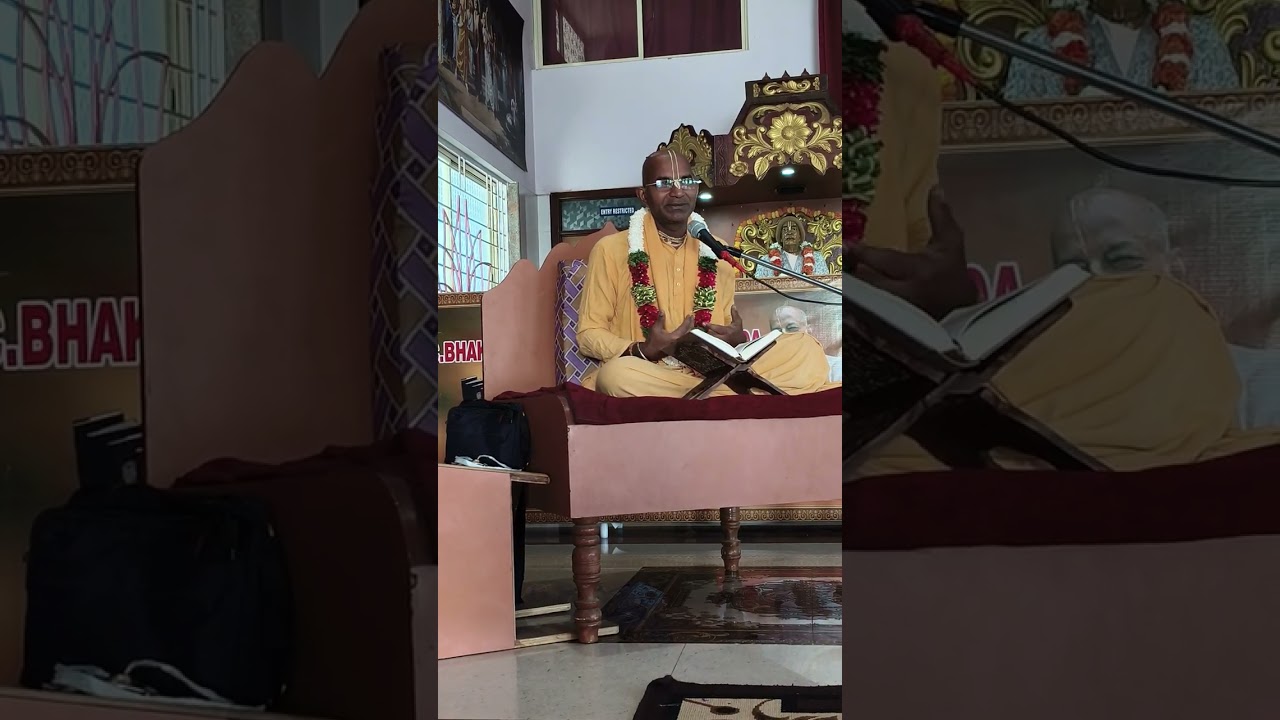 Srimad Bhagavatam 8.12.36 Telugu Pravachan | HG Srijeeva Prabhuji | ISKCON Hosur, Tamilnadu.