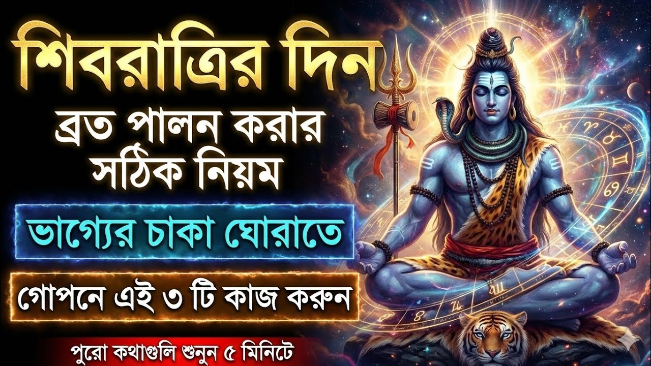 শিবরাত্রি ২০২৬ ! Shiv Chaturdashi 2026 ! Shivratri 2026 Date Maha Shivratri 2026 ! GitaGlance 