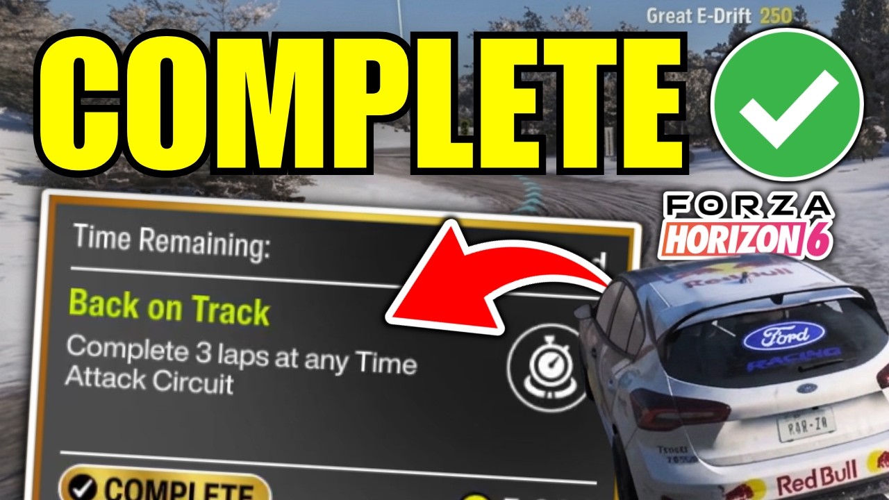 Как пройти 3 круга на любой трассе для гонок на время в Forza Horizon 6 (испытание &laquo;Возвращение н...