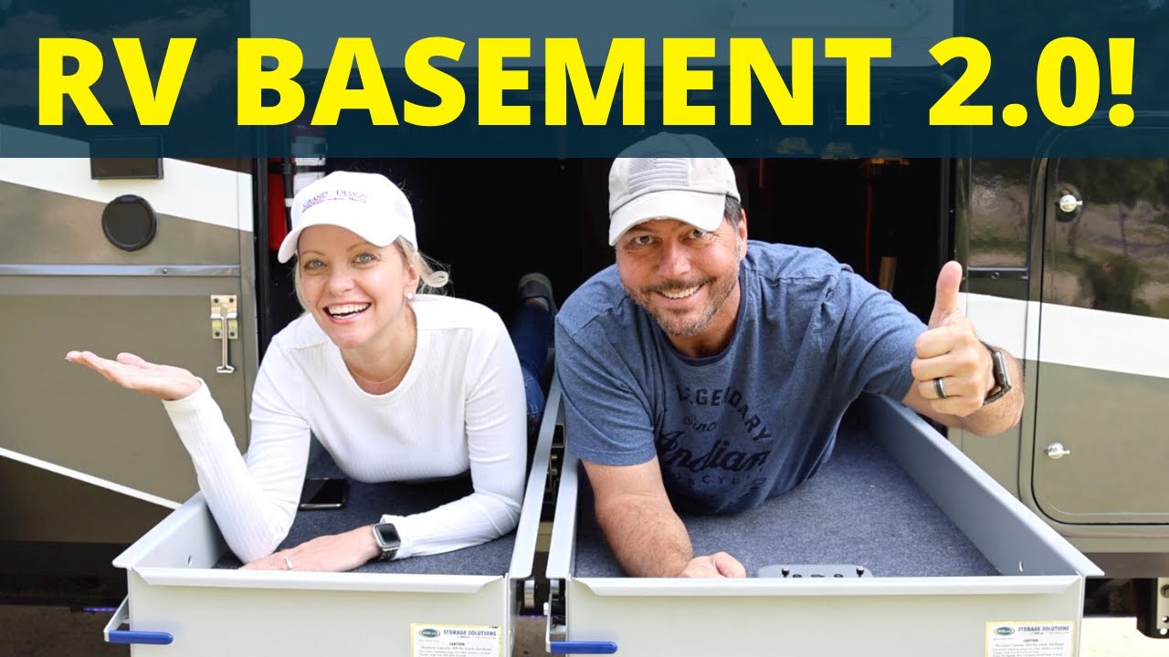 MORryde RV Upgrades! (Basement Slide Trays | Step Above | Rubber Pin Box)