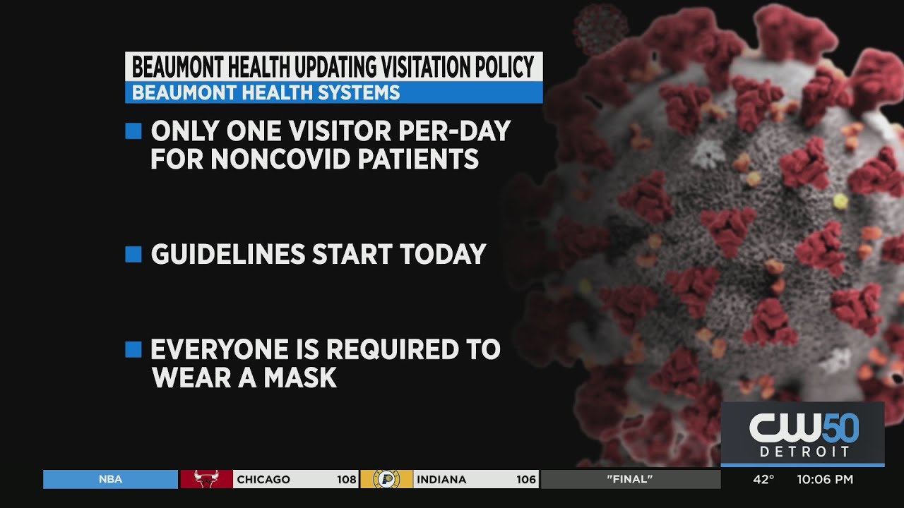 Beaumont Health Adjusting Visitation Policy As COVID Cases Rise