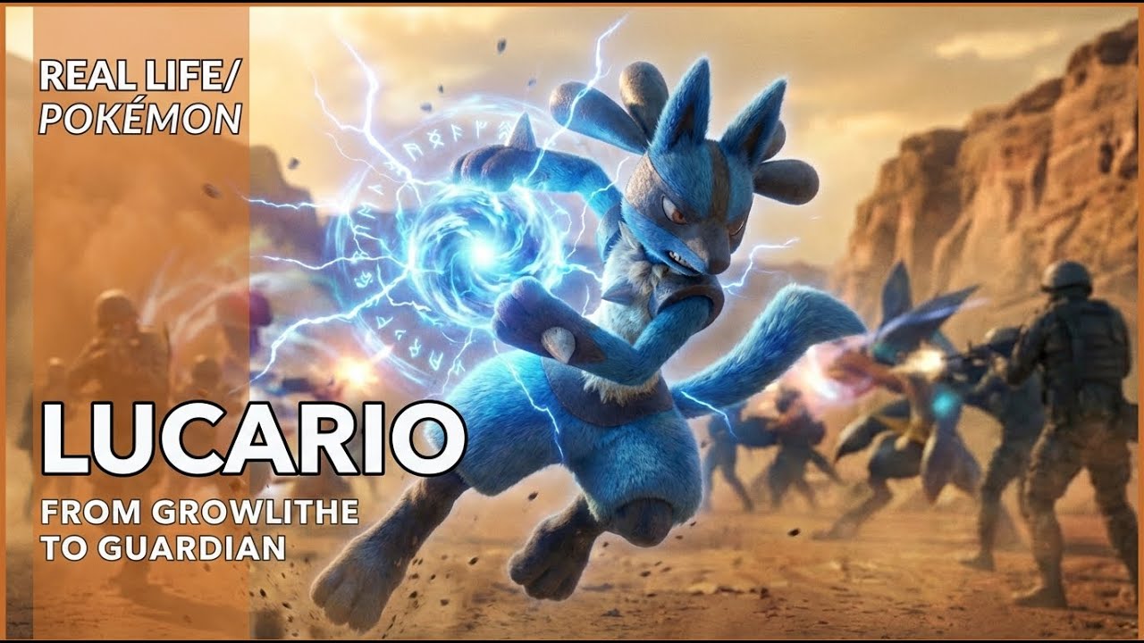 Real Life Pokémon - NatGeo : Lucario Would Be Unstoppable