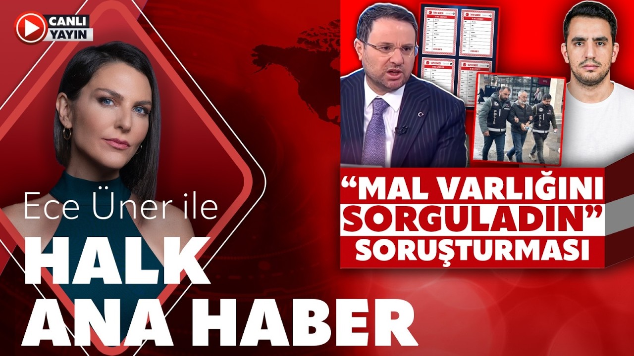 Ece &Uuml;ner ile Halk Ana Haber (25 Mart 2026)