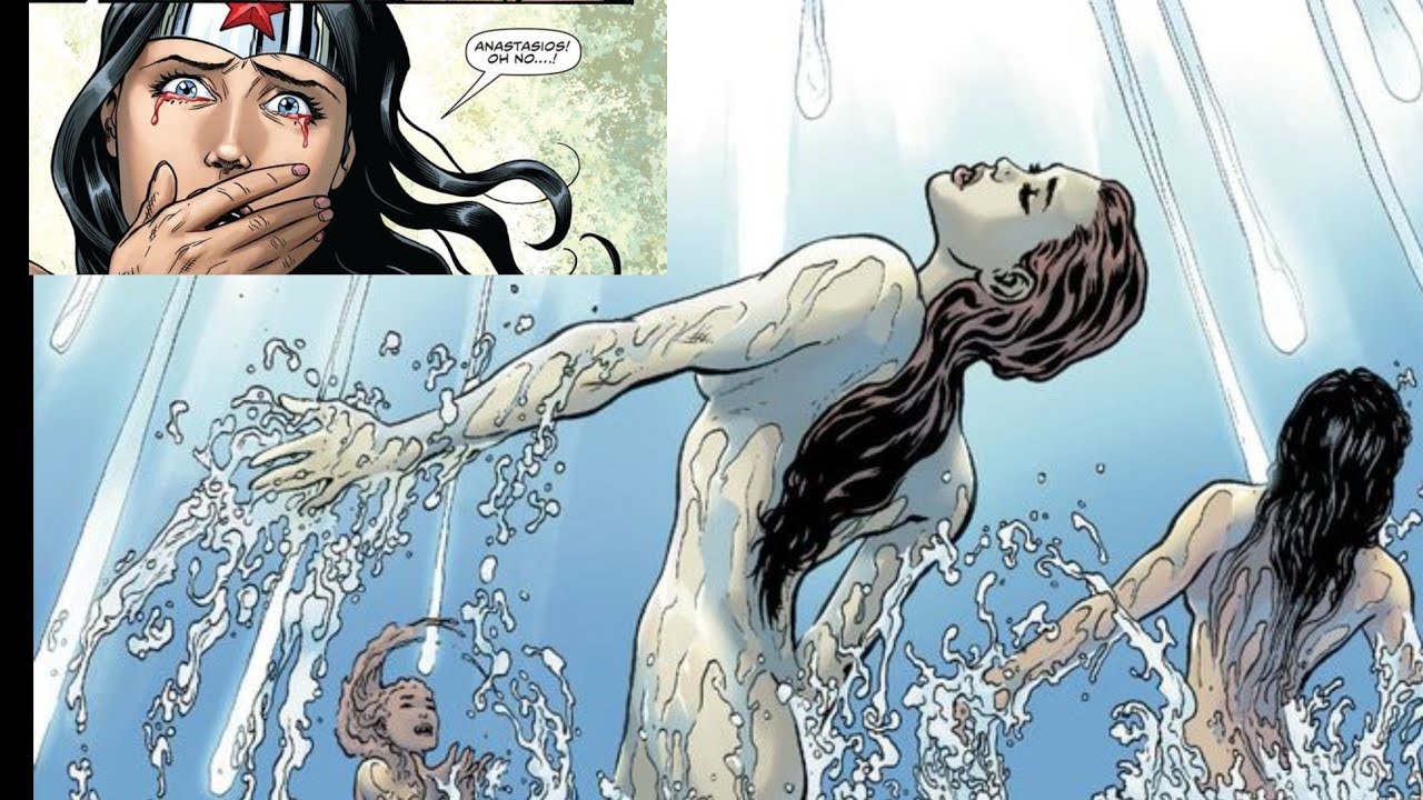 El Oscuro Secreto Cuando Las Amazonas están Calientes #Shorts #dc #wonder Woman #superman #tbt