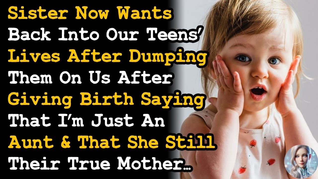 Told Sister She Doesn't Get To Call Our Teens HER Kids After Abandoning Them From