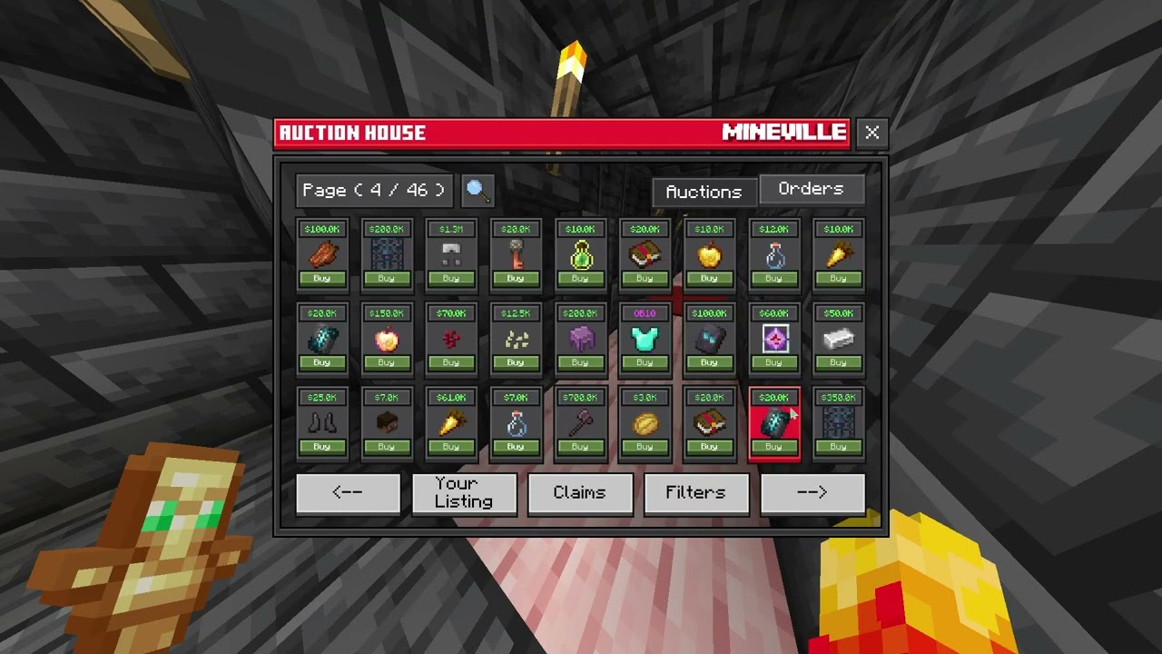 Making Money on Mineville lifesteal season 2 I GOT A ELYTRA