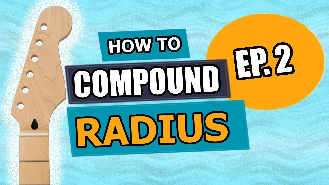 **CHECK DESCRIPTION** Mighty Mite Guitar Neck Transformation Part 2 - Compound Radius the Fretboard