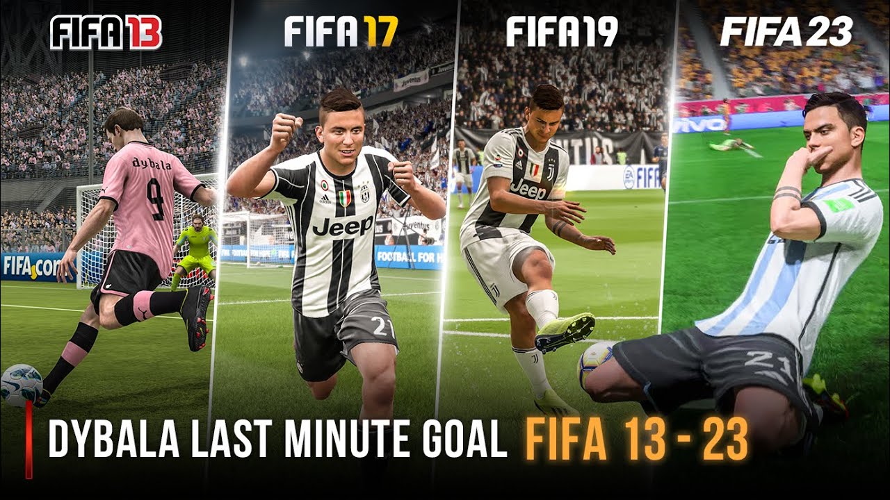 Dybala Last Minute Goal In Every FIFA | 2013 - 2023 |
