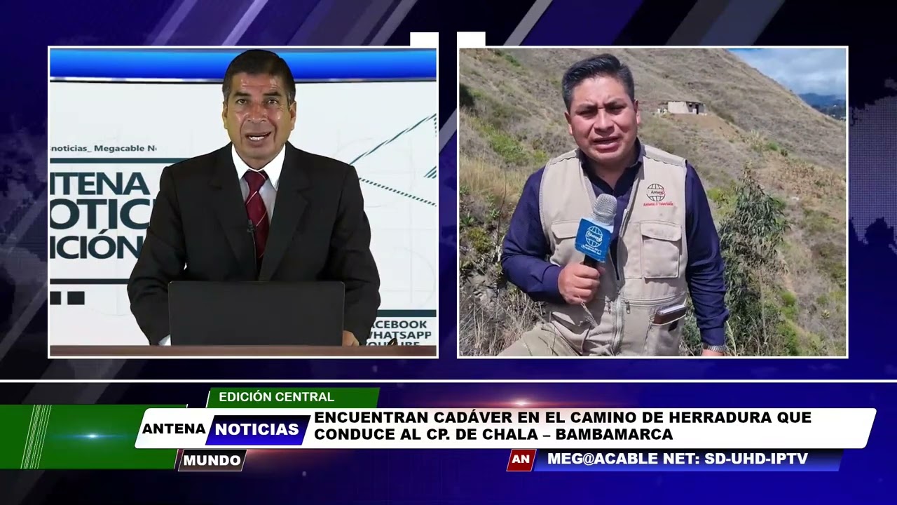 ENCUENTRAN OTRO CADÁVER  EN BAMBAMARCA