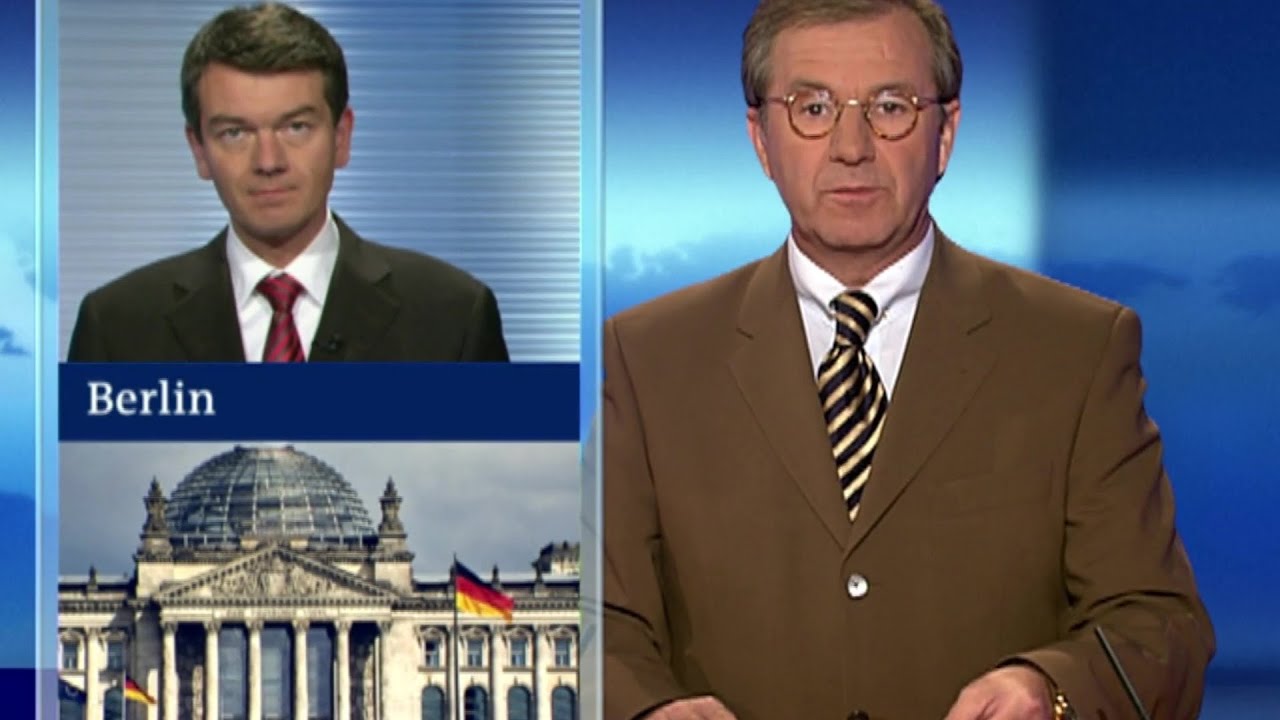 Tagesschau vom 18. September 2005 (Bundestagswahl)