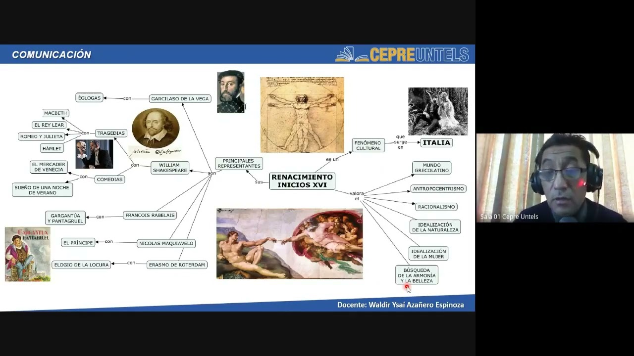 Panorama evolutivo de la literatura universal - Parte 2 - Comunicación / Cepre Untels / Semana 8