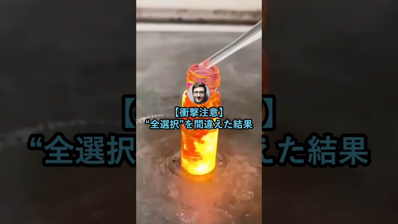 【衝撃注意】&ldquo;全選択&rdquo;を間違えた結果w【2ch面白いスレ】