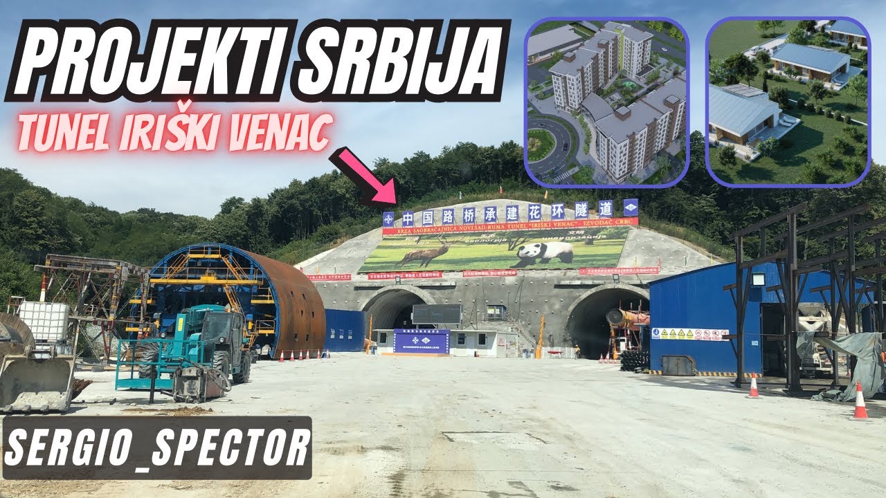 Projekti po Srbiji i u Beogradu - Tunel Iriški venac, Petlja Ruma - Šabac, Novi Sad, Kragujevac