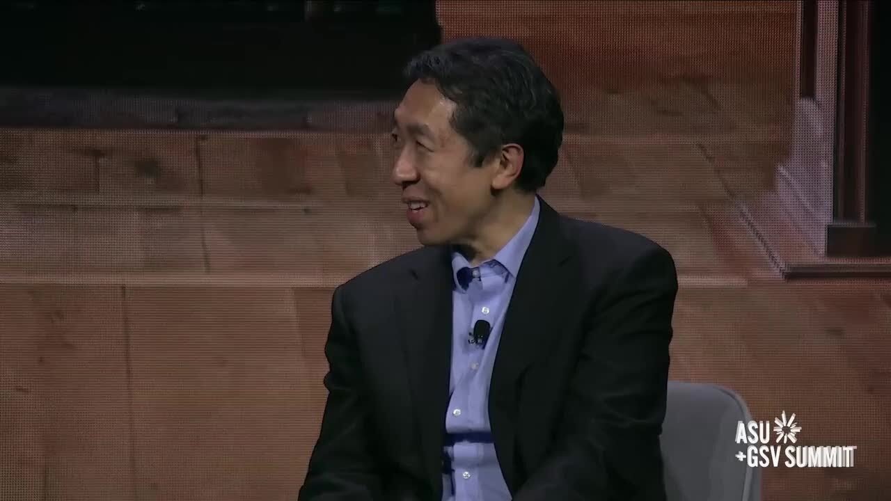 Charting the new Coursera... Andrew Ng and Greg Hart | ASU+GSV Summit 2025