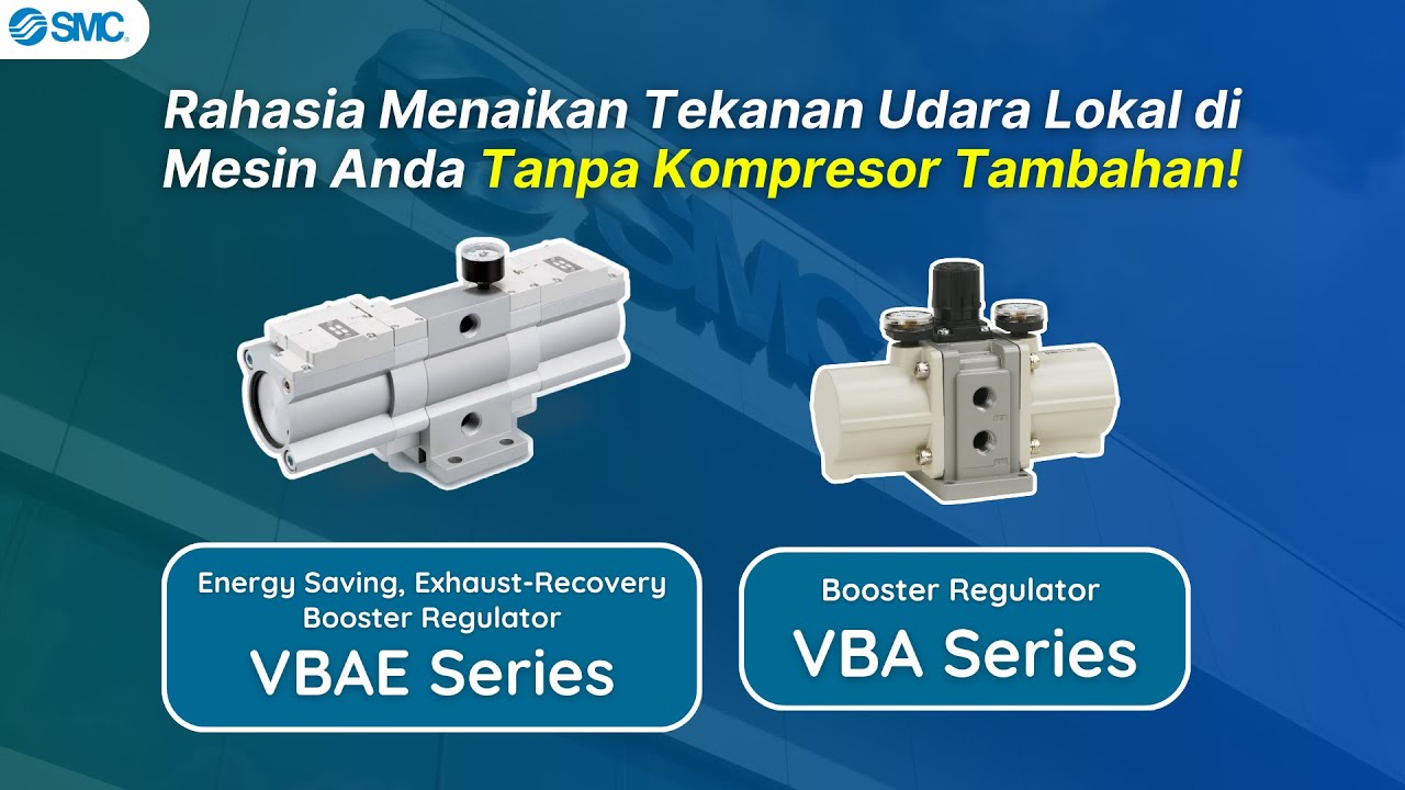 Energy Saving, Exhaust-Recovery Booster Regulator (Demo Product) | VBAE Series