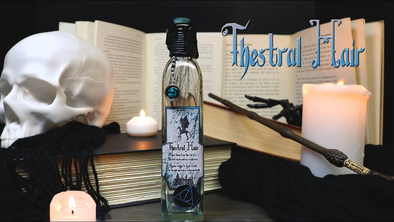 Thestral Hair : Harry Potter Potions : DIY Prop Potion Ingredient : Wand Core : Elder Wand